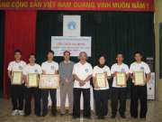 Võ sư - Kỹ sư Nguyễn Ngọc Nội, trưởng tràng Trần Thanh Ngọc cùng 6 thành viên Ban huấn luyện được cấp DAN và chứng nhận hội viên của Liên đoàn Ba Lan